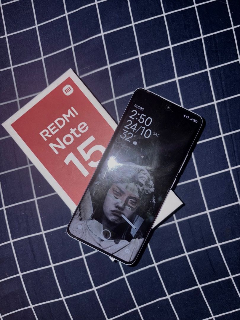 Redmi Note 15 (Category: Xiaomi) located in Caloocan City. Submitted by aechoox_ (Listing ID 1471267730, Image 1). Description: Bought last july. Rarely used. Just my extra phone :) meet up near malabon :).