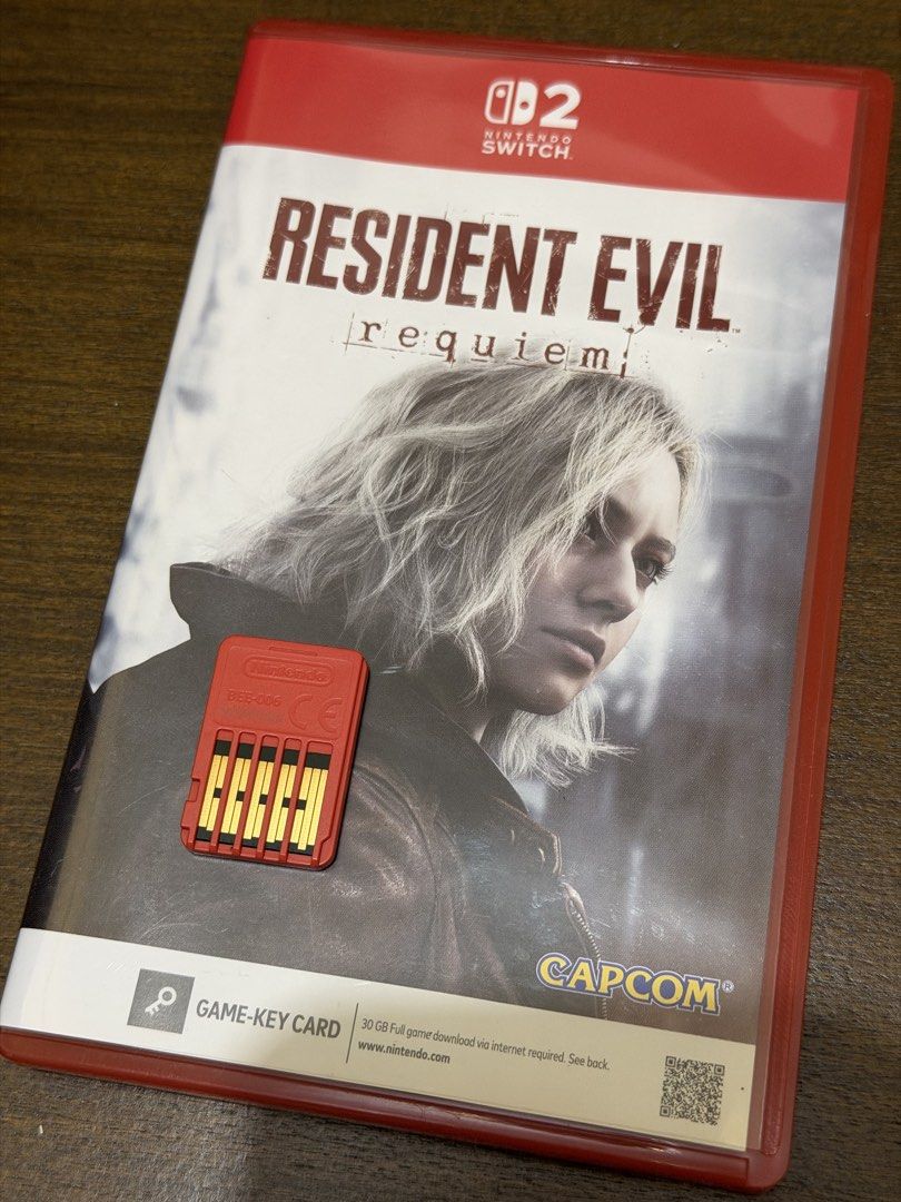 Resident Evil Requiem Nintendo Switch 2 Game-Key Card (Category: Nintendo) located in Manila. Submitted by primonching (Listing ID 1471170026, Image 2). Description: For sale or swap Resident Evil Requiem 9.9/10 brandnew condition. With unused code. Swap sa Bananza, call of duty or offer kayo. Or for sale 2800. Thank you!i.