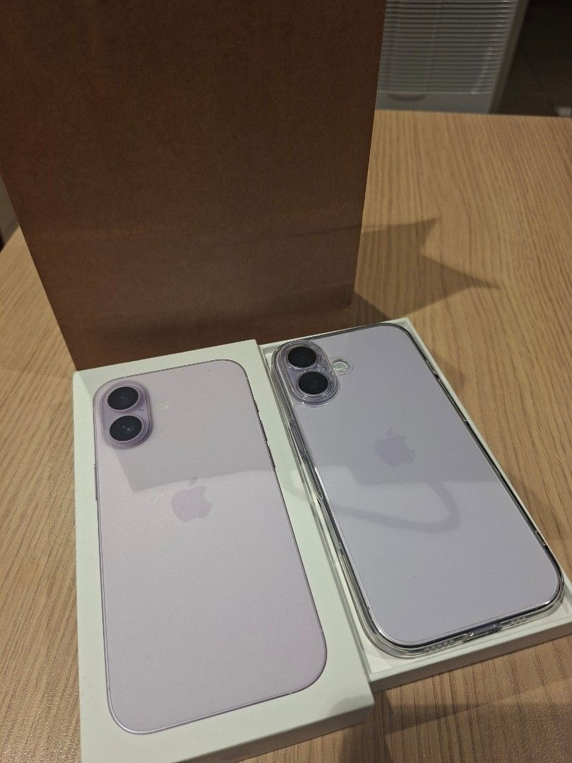 RUSH RUSH IPHONE 17 LAVENDER NO ISSUE UNDER WARRANTY (Category: iPhone 17 Series) located in Taguig. Submitted by jesicutie (Listing ID 1471127980, Image 1). Description: Rfs: upgrade to 18pro 256gb 98 batt health 70 cycle count (as of posting) Under warranty till Jan 2027 Smartlock Face id and truetone working Makinis no dents No replaced parts Unit, case, orig box no cord Negotiable pag pick up Fix 40,500 good as new Taguig loc or meet up.
