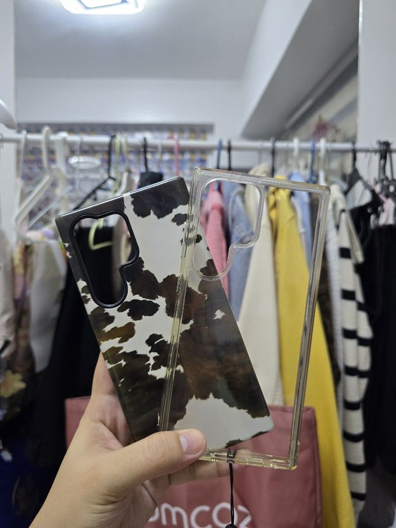 S24 ULTRA PHONE CASES (Category: Cases & Sleeves) located in Mandaluyong City. Submitted by _monamourph (Listing ID 1471227418, Image 1). Description: All in excellent condition. Sold as bundle. The other one is UGREEN brand and the printed one is BURGA inspired case. Both are nice pa in actual Fixed price. .