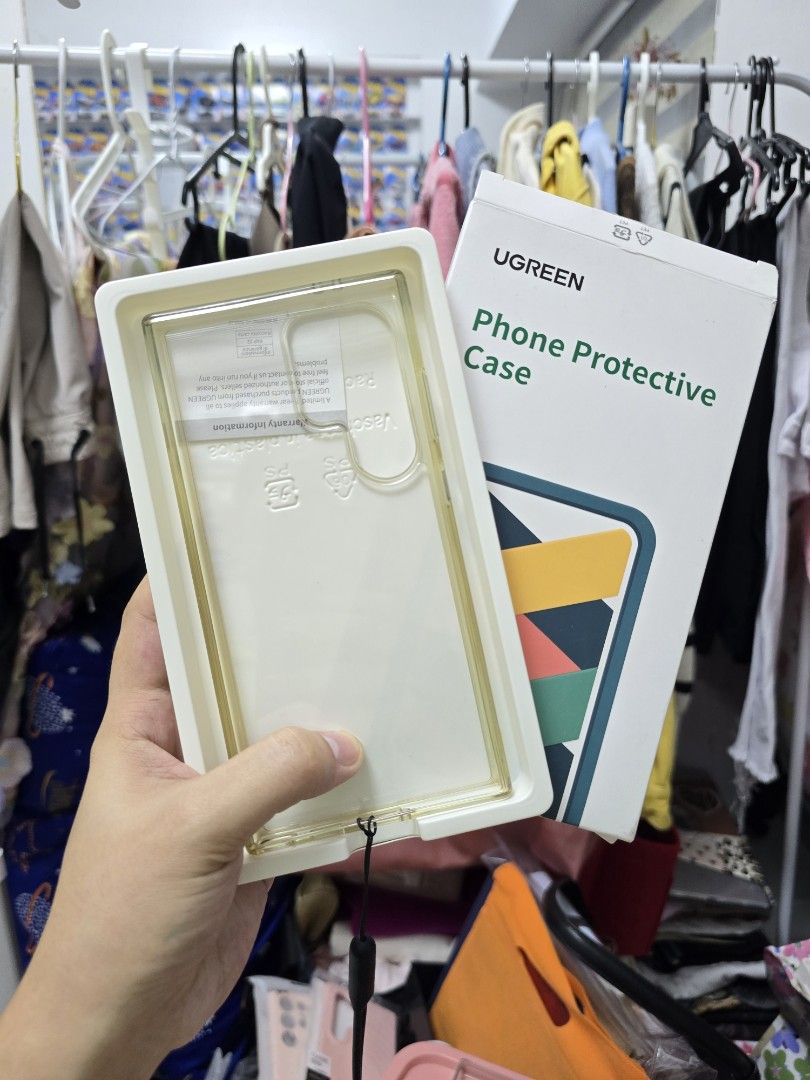 S24 ULTRA PHONE CASES (Category: Cases & Sleeves) located in Mandaluyong City. Submitted by _monamourph (Listing ID 1471227418, Image 2). Description: All in excellent condition. Sold as bundle. The other one is UGREEN brand and the printed one is BURGA inspired case. Both are nice pa in actual Fixed price. .