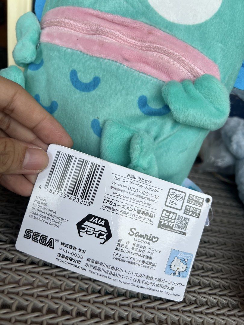 Sanrio Hangyodon Plush Backpack bag (Category: Other Merchandise) located in Manila. Submitted by macks_toys (Listing ID 1471235148, Image 2). Description: 📌You may send DM for your inquiries. ✨KINDLY CHECK EACH DETAILS✨ 🔳 From Japan/UK Surplus items 🔳 Manage your expectations since it’s preloved and from Surplus Items 🔳 WYSIWYG ✨ Thank you! ✨ .