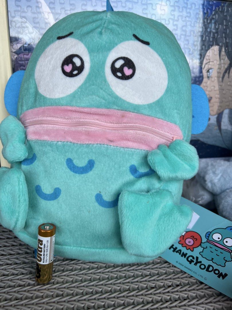 Sanrio Hangyodon Plush Backpack bag (Category: Other Merchandise) located in Manila. Submitted by macks_toys (Listing ID 1471235148, Image 1). Description: 📌You may send DM for your inquiries. ✨KINDLY CHECK EACH DETAILS✨ 🔳 From Japan/UK Surplus items 🔳 Manage your expectations since it’s preloved and from Surplus Items 🔳 WYSIWYG ✨ Thank you! ✨ .