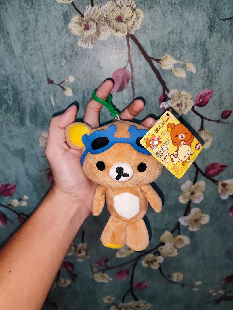 San-x Rillakuma Keychain Plush (Category: Plushies & Soft Toys) located in Quezon City. Submitted by understuffcollectibles (Listing ID 1471148441, Image 1). Description: Size: Small 450 + sf Excellent Condition. Courier J&T or Lalamove around Metro Manila..