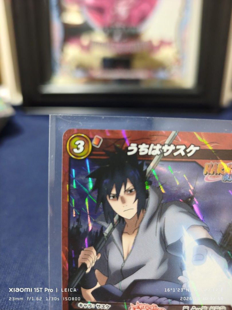 Sasuke Uchiha 81/85 M (Category: Raw Singles) located in Mapandan. Submitted by marc.bno (Listing ID 1471163171, Image 2). Description: .
