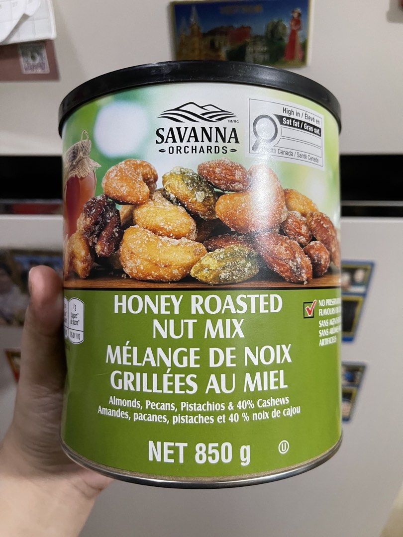 Savanna Orchards Honey Roasted Nut Mix (Category: Packaged & Instant Food) located in Cavite. Submitted by xoxomhai (Listing ID 1471266428, Image 1). Description: Savanna Orchards Honey Roasted Nut Mix 🍯 The perfect sweet & crunchy snack for gifting, sharing, or everyday cravings! 💰 ₱1,350 ONLY 📦 Estimated Arrival: BER Months 💳 50% NON-REFUNDABLE Downpayment required to secure your order. ✔️ Premium mixed nuts ✔️ Honey roasted goodness ✔️ Per