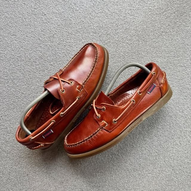 SEBAGO DOCKSIDES BOAT SHOE BROWN (Category: Casual Shoes) located in Cagayan de Oro. Submitted by huntbytrickjam.v2 (Listing ID 1471254832, Image 1). Description: SEBAGO DOCKSIDES BOAT SHOE BROWN US 8 / EURO 41.5 / CM 26 EXCELLENT Pair Only No Issue Fits to 8.5 M - 2499.
