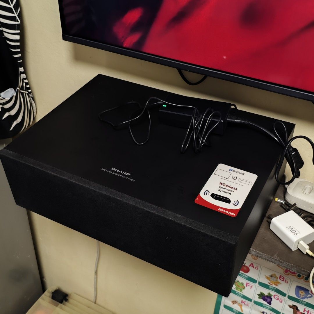 SHARP CP ST70C2 WIRELESS SPEAKER SYSTEM (Category: Soundbars, Speakers & Amplifiers) located in Las Pinas. Submitted by ravena.picks (Listing ID 1471243668, Image 1). Description: FOR RUSH SALE‼️ 🔊SHARP CP ST70C2 WIRELESS SPEAKER SYSTEM 💵PRICE: 2499 ONLY 📝NO ISSUE 📝VERY GOOD WORKING CONDITION 📝MINOR SIGNS OF USE 📝GOOD AS NEW 📝WITH 19V POWER CABLE 📍LAS PIÑAS AREA 🛵LALAMOVE/J&T OR PICKUP 🏦GCASH/MARI OR BANK TRANSFER.