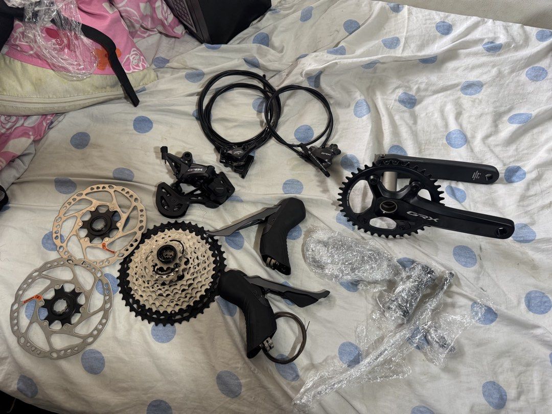 Shimano grx 822 1x12 groupset (Category: Bicycles) located in Manila. Submitted by ramsanjuan27295 (Listing ID 1471136671, Image 2). Description: Came from specialized crux built bike No mileage, unused Bgc location.