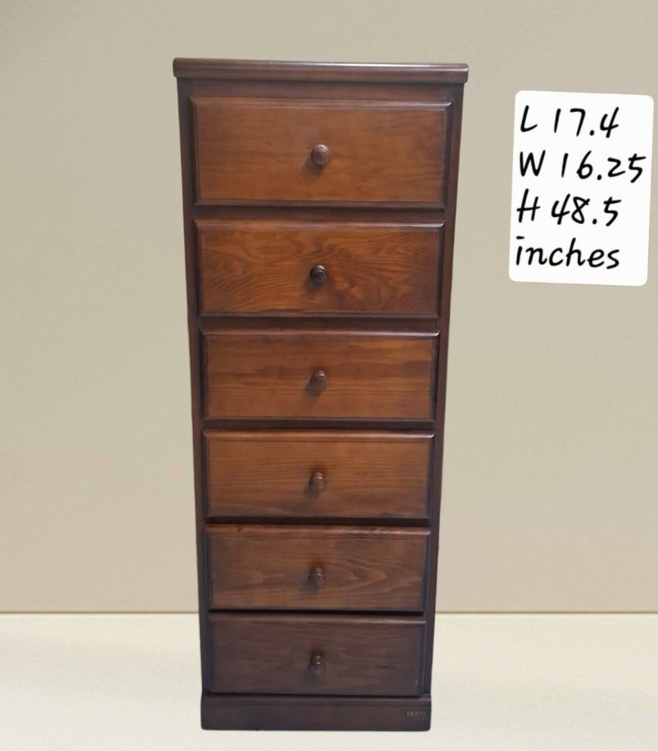 Slim Drawer Dresser (Category: Shelves, Cabinets & Racks) located in Quezon City. Submitted by dannikkishoppe2 (Listing ID 1471148907, Image 1). Description: Slim Drawer Dresser‼️₱7000‼️ Please manage your expectations as there might be minimal flaws. Color may vary due to lighting, it may appear darker or lighter in person. Check photos first before buying. Please refrain from purchasing if you are particular about USED items and imperfections. 