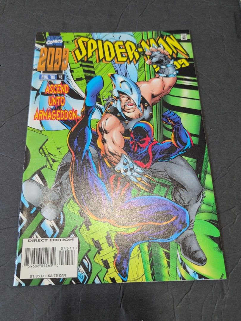 Spider-Man 2099 No. 46 Marvel Comics August 1996. Last issue. Low print ...