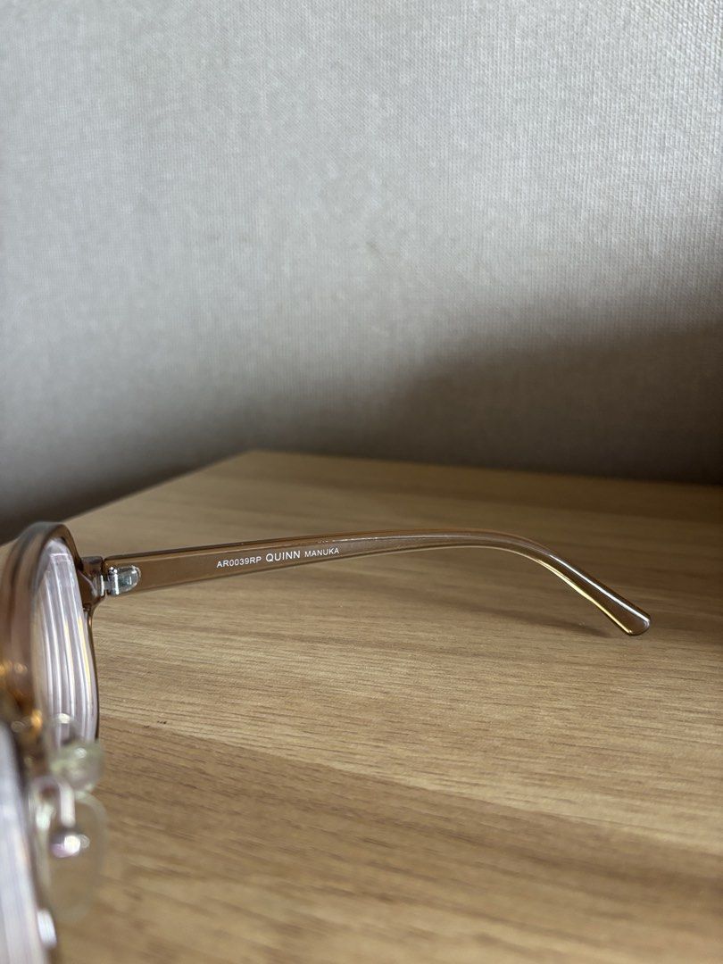 Sunnies | QUINN in Manuka (Category: Sunglasses & Eyewear) located in Iloilo. Submitted by mn.067 (Listing ID 1471164715, Image 3). Description: Model: QUINN Colorway: Manuka (Brown acetate with subtle contrast inner rim) Only used once or twice.