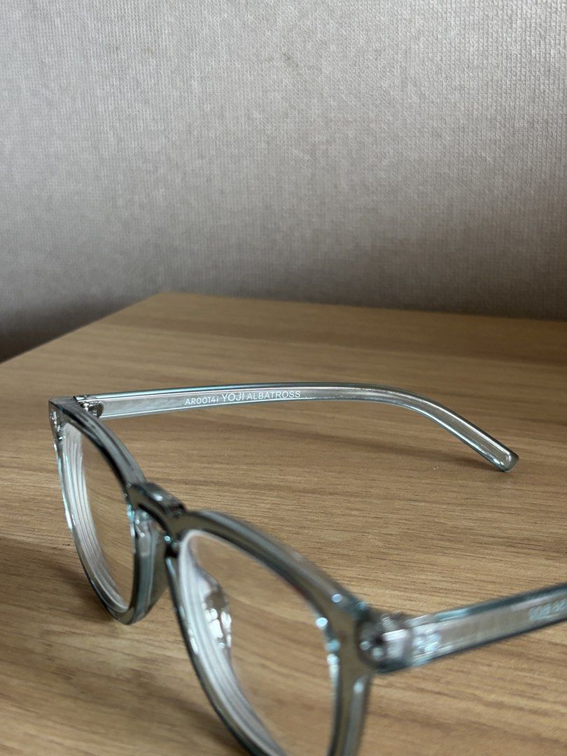 Sunnies | Yoji in Albatross (Category: Sunglasses & Eyewear) located in Iloilo. Submitted by mn.067 (Listing ID 1471164319, Image 3). Description: Model: Yoji Albatross (ARO014i) Color: Transparent with blue-ish hue Only used once or twice.