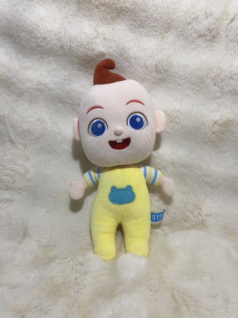 Super Jojo of Cocomelon plush (Category: Plushies & Soft Toys) located in Kalibo. Submitted by ollie_stuffshop (Listing ID 1471120764, Image 1). Description: 33cm x 29cm Before you send your inquiries: ❗️Last Price is already posted ❗️Manage your expectations, WYSIWYG ❗️May need washing ❗️Dropoff is every Wednesday & Sunday.