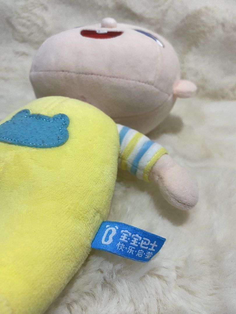 Super Jojo of Cocomelon plush (Category: Plushies & Soft Toys) located in Kalibo. Submitted by ollie_stuffshop (Listing ID 1471120764, Image 3). Description: 33cm x 29cm Before you send your inquiries: ❗️Last Price is already posted ❗️Manage your expectations, WYSIWYG ❗️May need washing ❗️Dropoff is every Wednesday & Sunday.