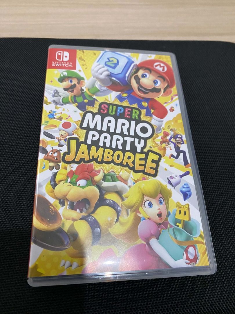 Super Mario Party Jamboree Nintendo Switch Game (Category: Nintendo) located in Pasay City. Submitted by red.aries199x (Listing ID 1471275408, Image 1). Description: - Title: Super Mario Party Jamboree - Platform: Nintendo Switch (Physical Cartridge) - Condition: Like new, played only once - Inclusions: Original case with cover art - Performance: Cartridge is spotless and works perfectly, case has no cracks or scratches.