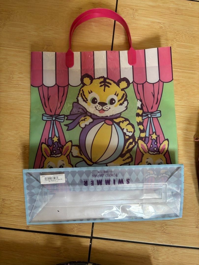 Swimmer Tokyo Japan Tiger Design Blastic Gift Bag lolita gyaru, Women's ...
