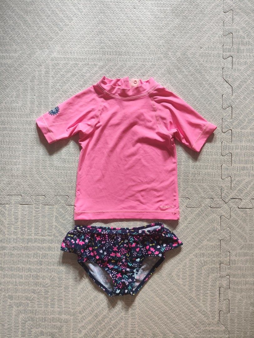 Swimwear Set for toddlers 💓 (Category: Babies & Kids Fashion) located in Taguig. Submitted by cleanupmomma (Listing ID 1471245990, Image 1). Description: Please take time to read ❤️ Nabaji Top bright pink in actual ☺️ fits 1-2 yrs old Both Original wyiwyg.