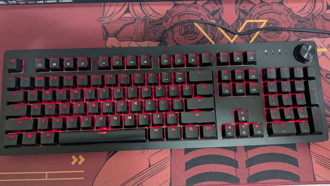 Tecware Spectre Pro RGB Mechanical Gaming Keyboard (Category: Computer Keyboard) located in Dasmarinas. Submitted by secondhandstuffz (Listing ID 1471168466, Image 2). Description: Selling a black Tecware Spectre Pro mechanical gaming keyboard. Robust build quality, fully tested, and comes with the original retail box. Key Specs: • Layout: 104-Key full-size layout with dedicated numpad • Switches: Outemu Brown Modular hot-swappable sockets • Cont