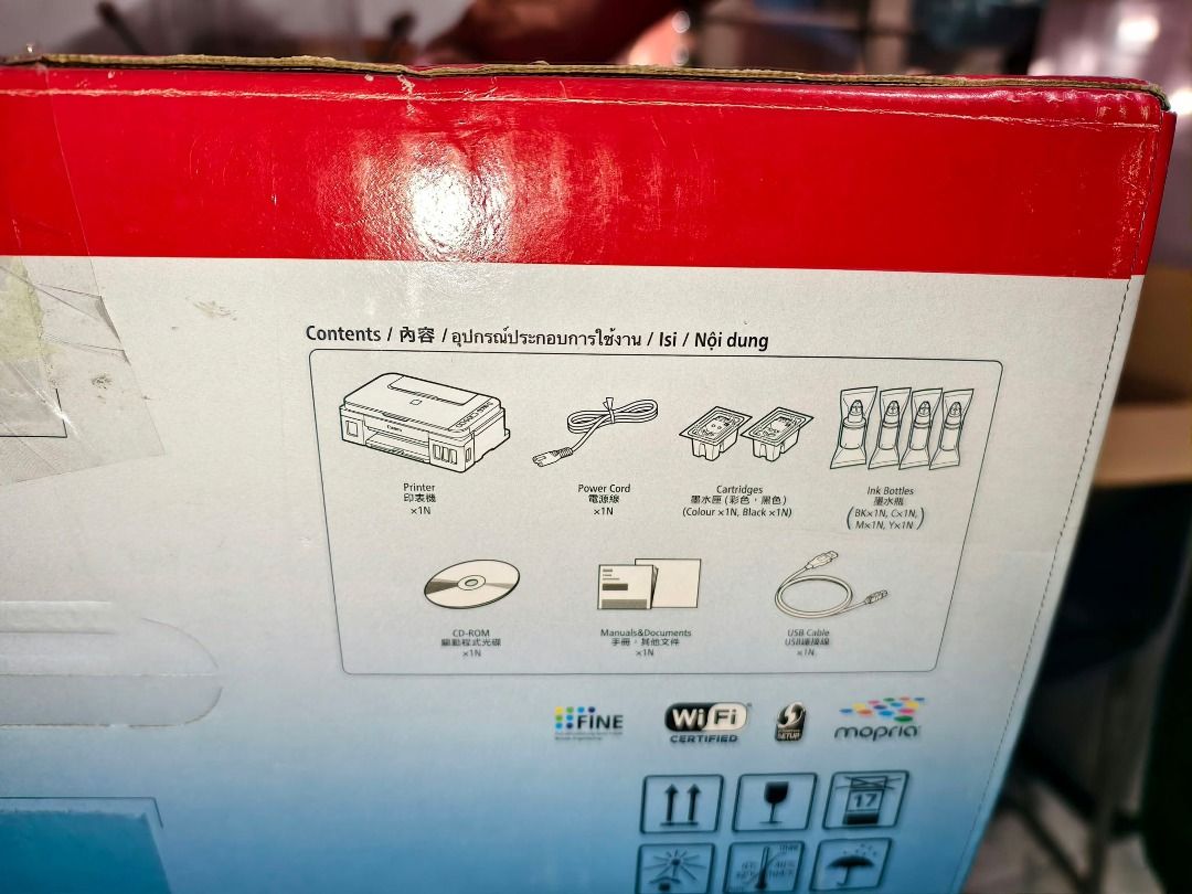 [Tested Only] Canon G3010 Refillable Printer Wireless Wifi Scanner Copy (Category: Printers, Scanners & Copiers) located in Imus. Submitted by dracox_21 (Listing ID 1471281496, Image 2). Description: tested only if working.