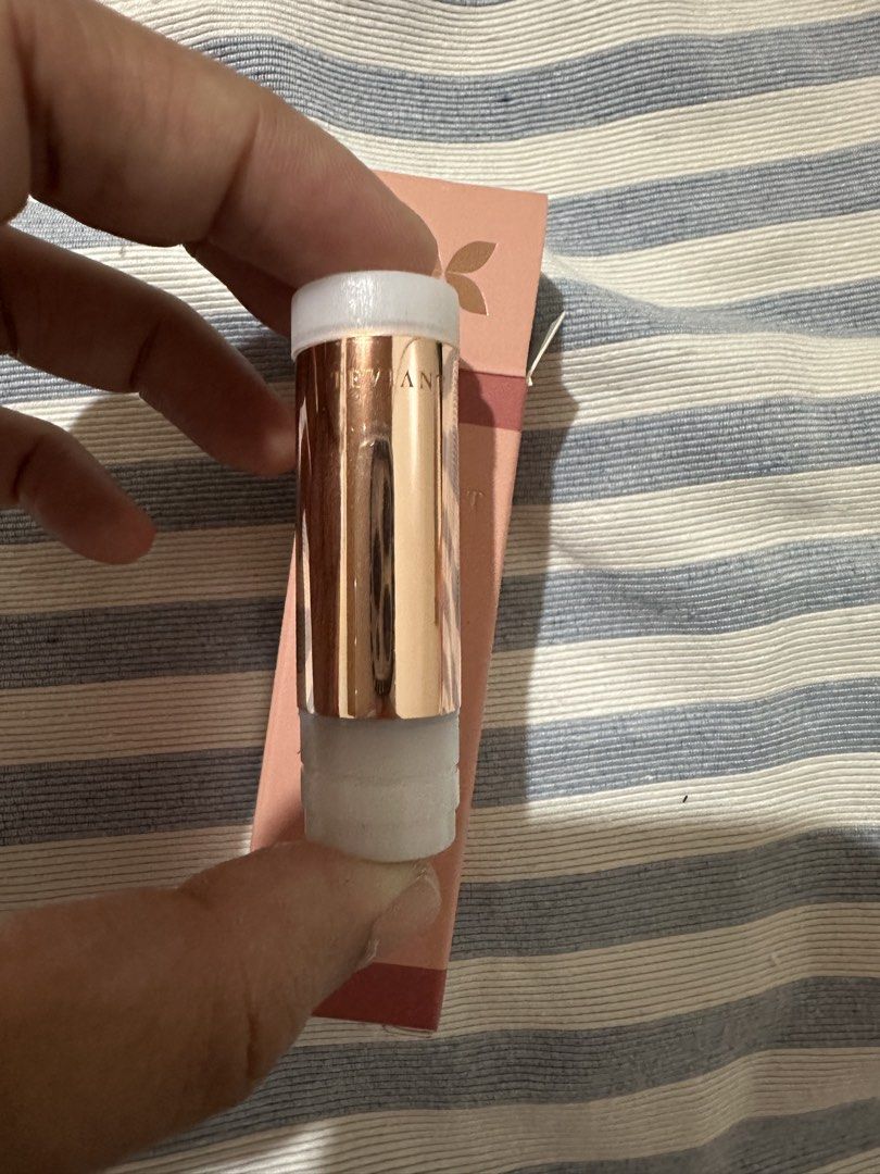 Teviant Lipulece Lipstick Refill in Sugar Babe (Category: Makeup) located in Davao. Submitted by krau_ (Listing ID 1471156234, Image 3). Description: Tried only! Teviant logo still visible This is sold in refills only, you have to buy the case! Bought and opened in July 2026z Expiry on box: 11/2028.