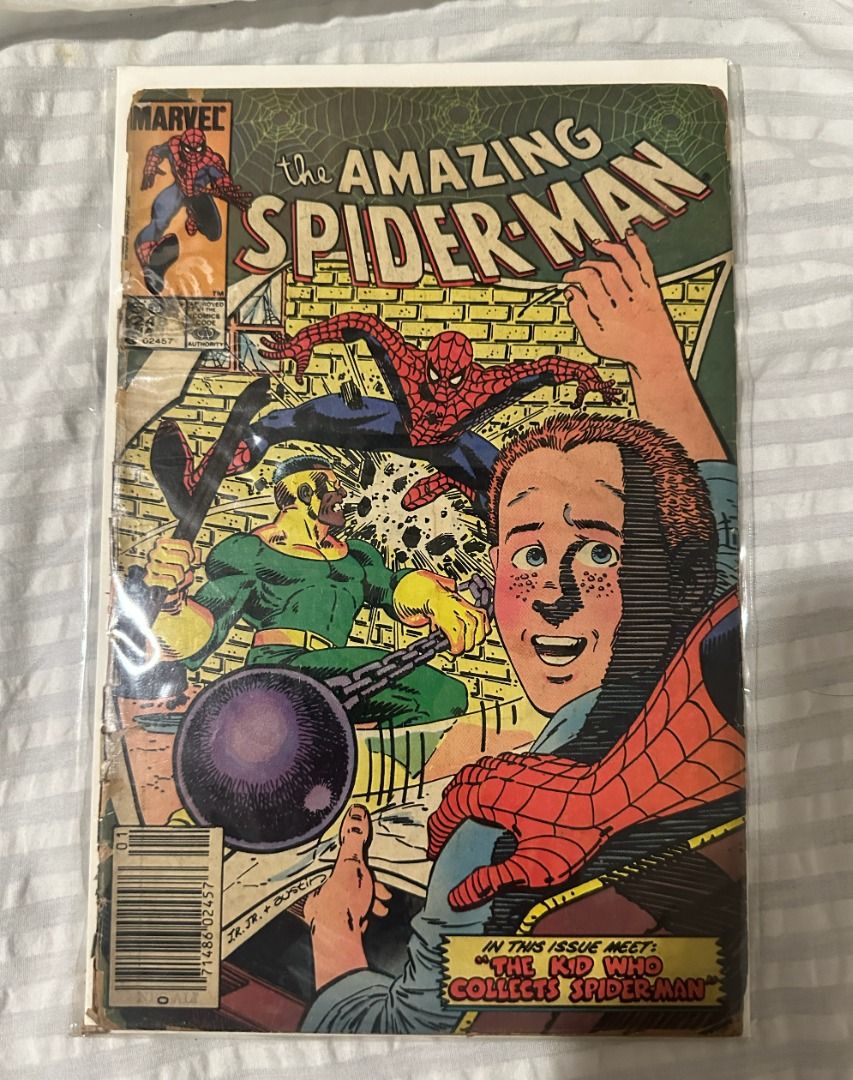 The Amazing Spider-Man Issue 248 (Low-Grade) (Category: Comics & Manga) located in Quezon City. Submitted by anothermanstrash123 (Listing ID 1471266812, Image 1). Description: - The Kid Who Collects Spider-Man story - Low grade - Widely considered one of the greatest single-issue comic stories ever written. Shipping via Grab/Lalamove only, within Metro Manila.