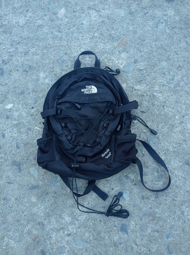 The North Face Borealis Mini backpack (Category: Backpacks) located in Guiguinto. Submitted by selected_3rp (Listing ID 1471292451, Image 1). Description: The North Face Borealis Mini backpack front bungee-compression system and mesh side pockets no issue pm.