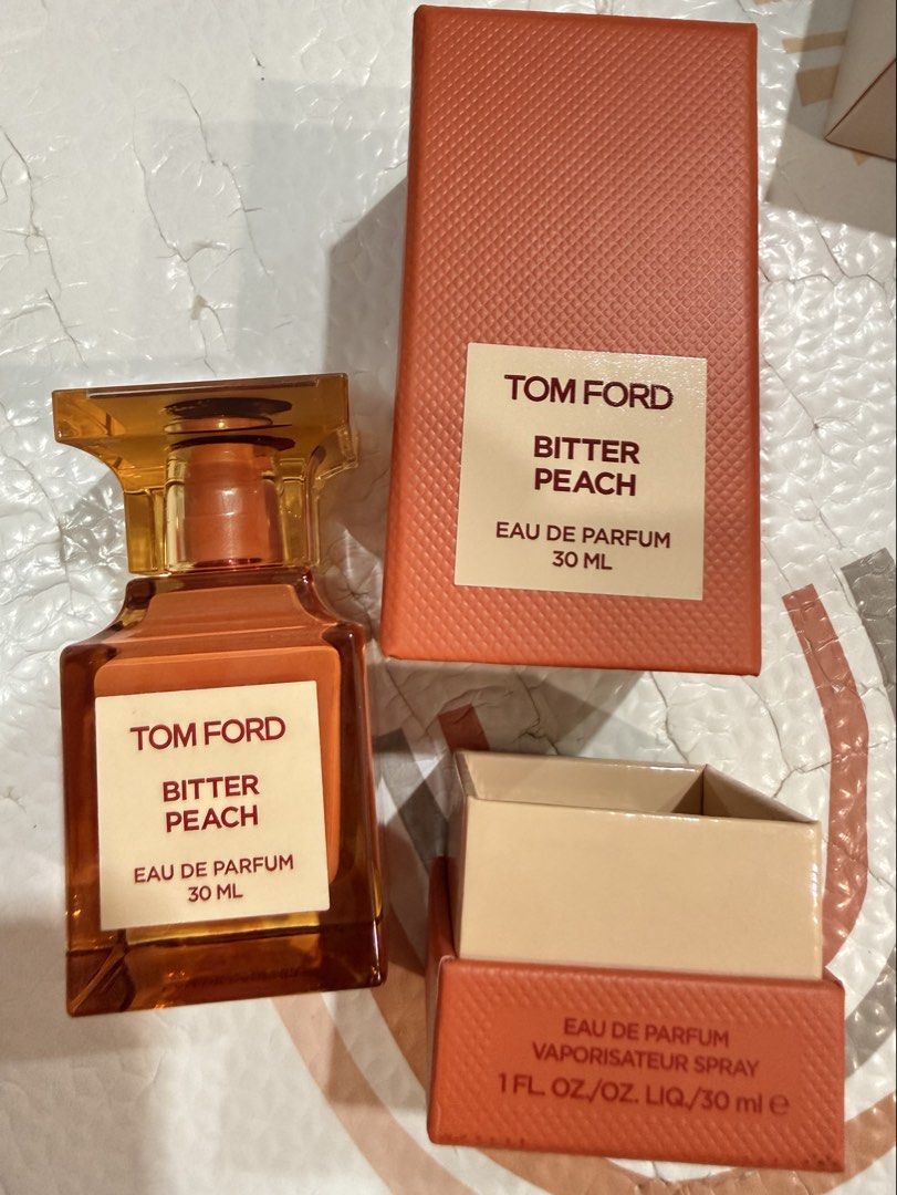 Tom Ford Bitter Peach 30ml (Category: Fragrance & Deodorants) located in Quezon City. Submitted by beautycallph (Listing ID 1471183322, Image 1). Description: Bought for 11-12k Only 6000 Few sprays missing .