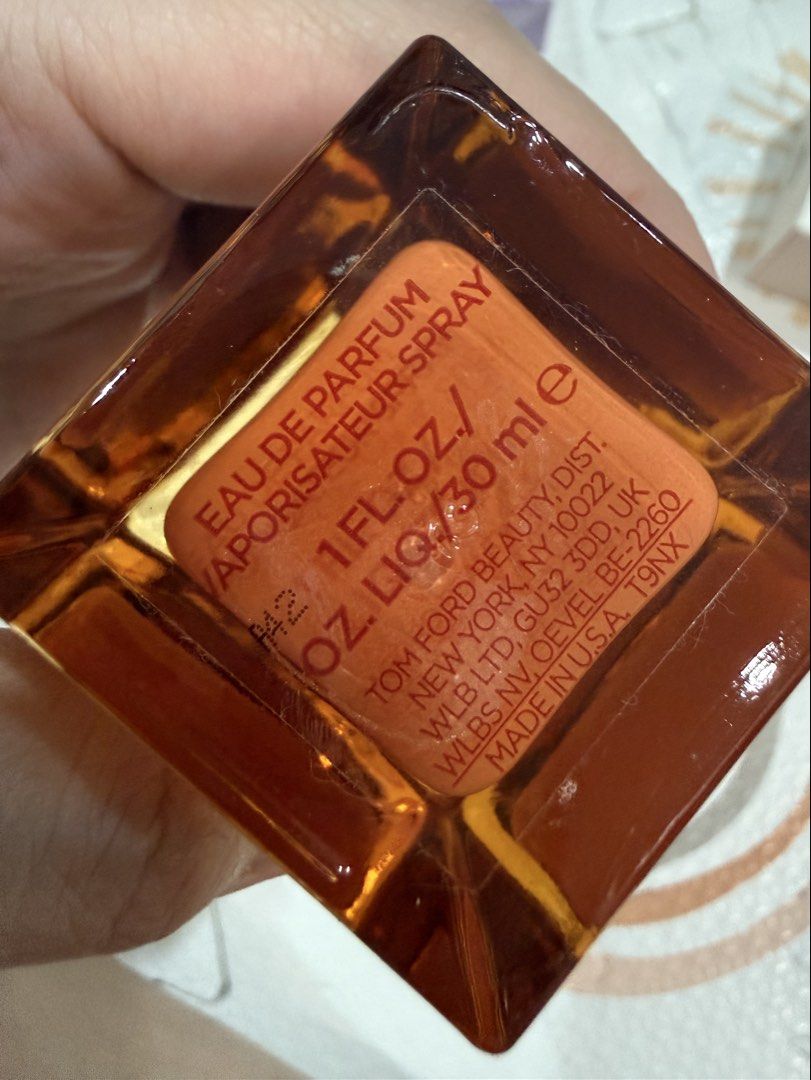 Tom Ford Bitter Peach 30ml (Category: Fragrance & Deodorants) located in Quezon City. Submitted by beautycallph (Listing ID 1471183322, Image 2). Description: Bought for 11-12k Only 6000 Few sprays missing .
