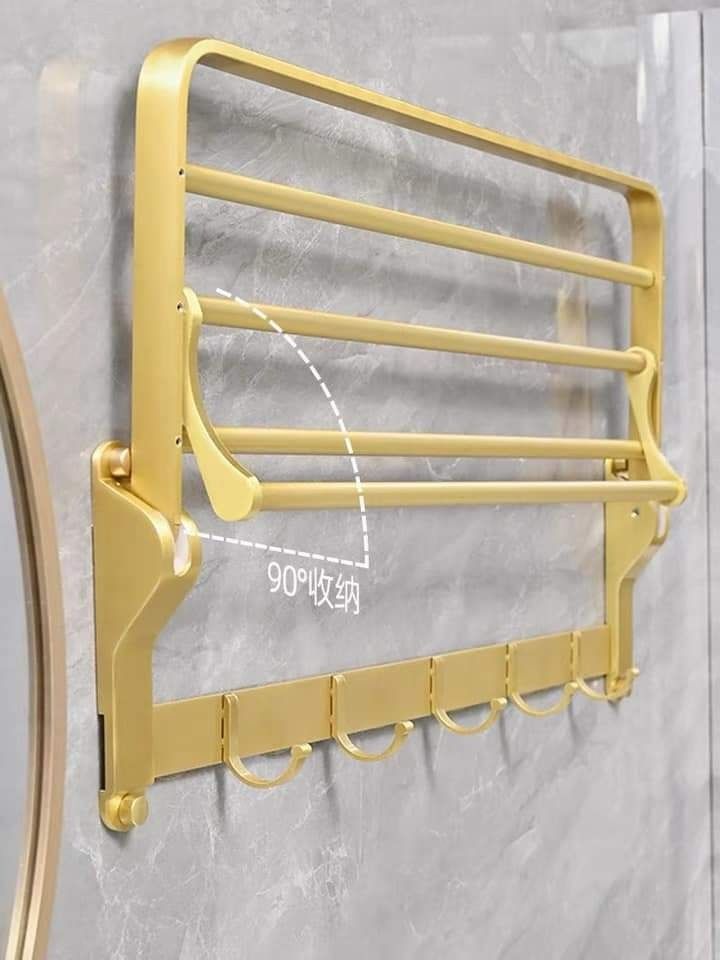 TOWEL RACK (Category: Shelves, Cabinets & Racks) located in Manila. Submitted by mayebarle006077 (Listing ID 1471127383, Image 2). Description: TOWEL RACK Keep your bathroom neat, organized, and stylish with our Towel Rack, designed to provide convenient towel storage while enhancing your bathroom's overall appearance. ✅ Modern & Elegant Design – Complements different bathroom styles. ✅ Space-Saving Solution – Keeps towels organized without clutt