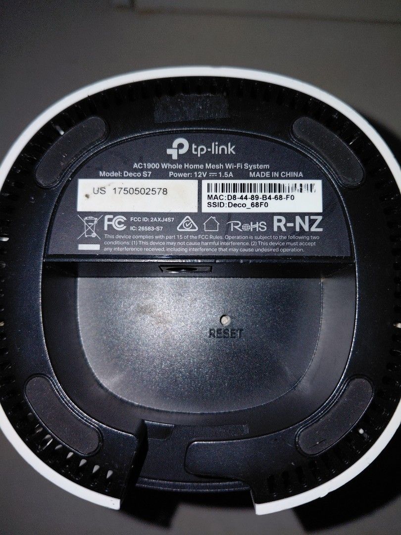 TP-Link Deco X50 , Deco S7 take all na (Category: Networking) located in Quezon City. Submitted by mura.ginto.quezon.city (Listing ID 1471202220, Image 3). Description: tp link deco X50, S27 TAKE all na good working condition performance no issue with Adapter meet-up litex pag malayo pwede cod .