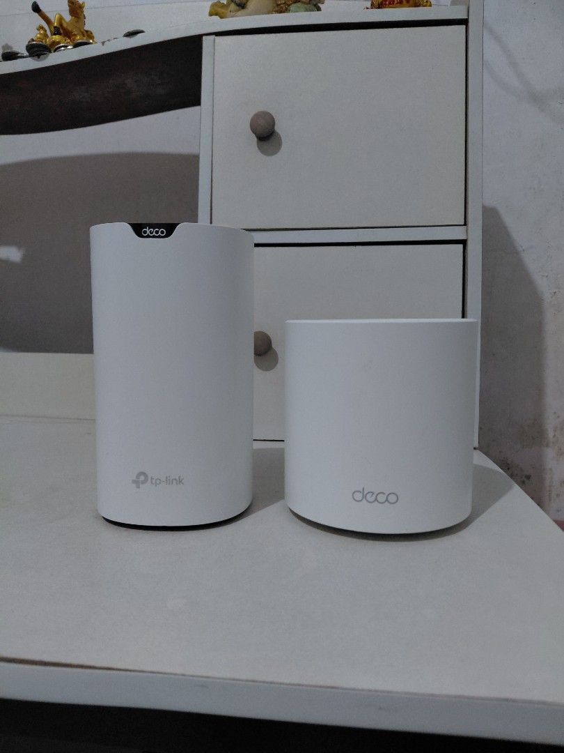 TP-Link Deco X50 , Deco S7 take all na (Category: Networking) located in Quezon City. Submitted by mura.ginto.quezon.city (Listing ID 1471202220, Image 1). Description: tp link deco X50, S27 TAKE all na good working condition performance no issue with Adapter meet-up litex pag malayo pwede cod .