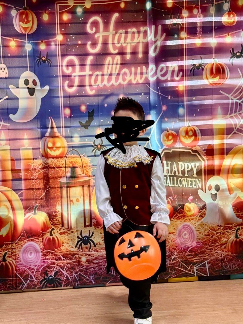 Trick or treat Costume (Category: Babies & Kids Fashion) located in Bulacan. Submitted by xcchris (Listing ID 1470932699, Image 1). Description: Free hair color red for pick up qc novaliches wear it for 2hrs only can fit for 4yo chubby or not no need to adjust 4-5 yo .