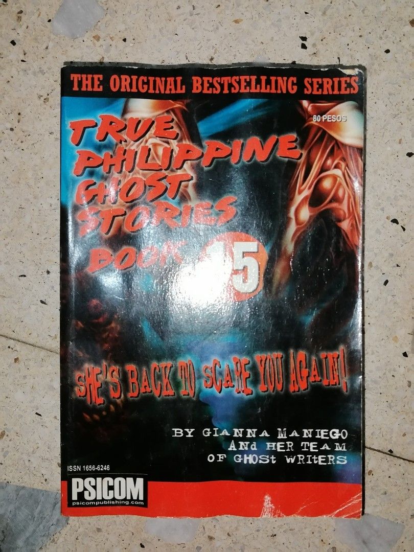 True Philippine Ghost Stories, Book 15 (Category: Storybooks) located in Makati City. Submitted by booksbymarvin (Listing ID 1471197474, Image 1). Description: For sale Watermarked Paperback In good condition MOD, MOP: LBC GRAB, GCASH, BPI.
