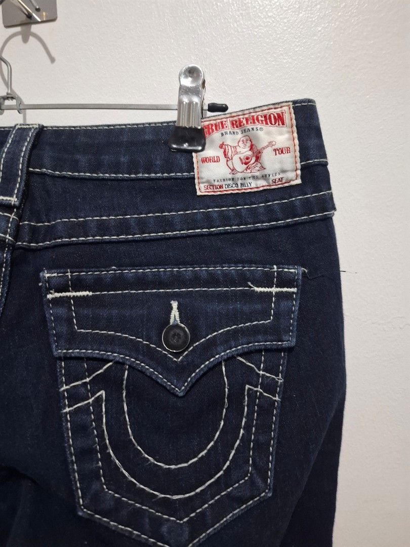True religion womens jeans (Category: Jeans) located in Tarlac. Submitted by christopher.24 (Listing ID 1471171182, Image 3). Description: good as new legit fit 28 to 29.