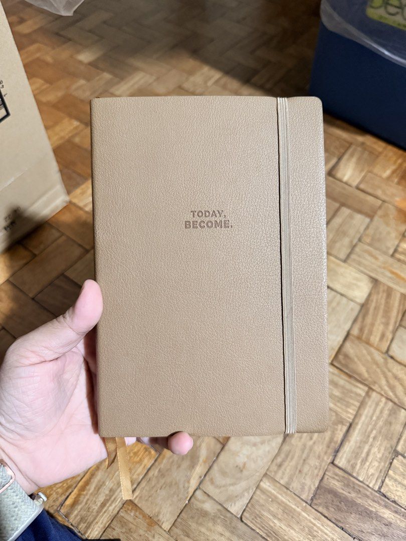 Undated Become Planner A5 (Category: Stationery & School Supplies) located in Quezon City. Submitted by whd1220 (Listing ID 1471212663, Image 2). Description: Become Planner 12-Month Weekly A5 Planner (Undated) Vegan brown leather 112 Sheets/ 224 Pages 120 gsm ivory paper Week start: Sunday What’s inside? Vision Board Milestones Monthly Spreads Weekly Spreads Monthly Review Blank and Dot Grid Pages Special Pages: - Habit Tracker - Sleep Tracker -
