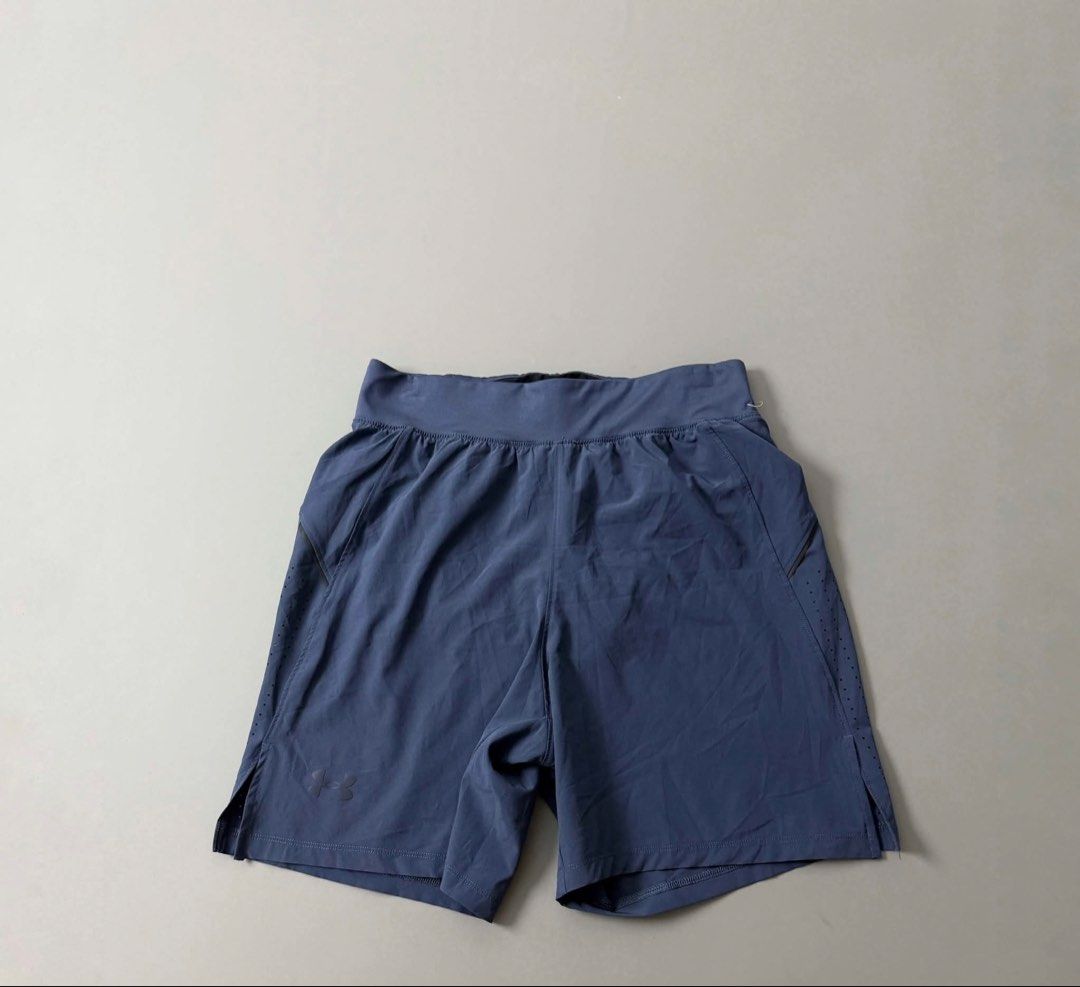 UNDER ARMOUR PERFORMANCE RUNNING SHORTS (Category: Shorts) located in Guagua. Submitted by sweetboyy (Listing ID 1471257543, Image 1). Description: UNDER ARMOUR PERFORMANCE RUNNING SHORTS EXCELLENT CONDITION SIZE MEDIUM ON TAG DIMES: WAISTLINE 29-32 / LENGTH 18.