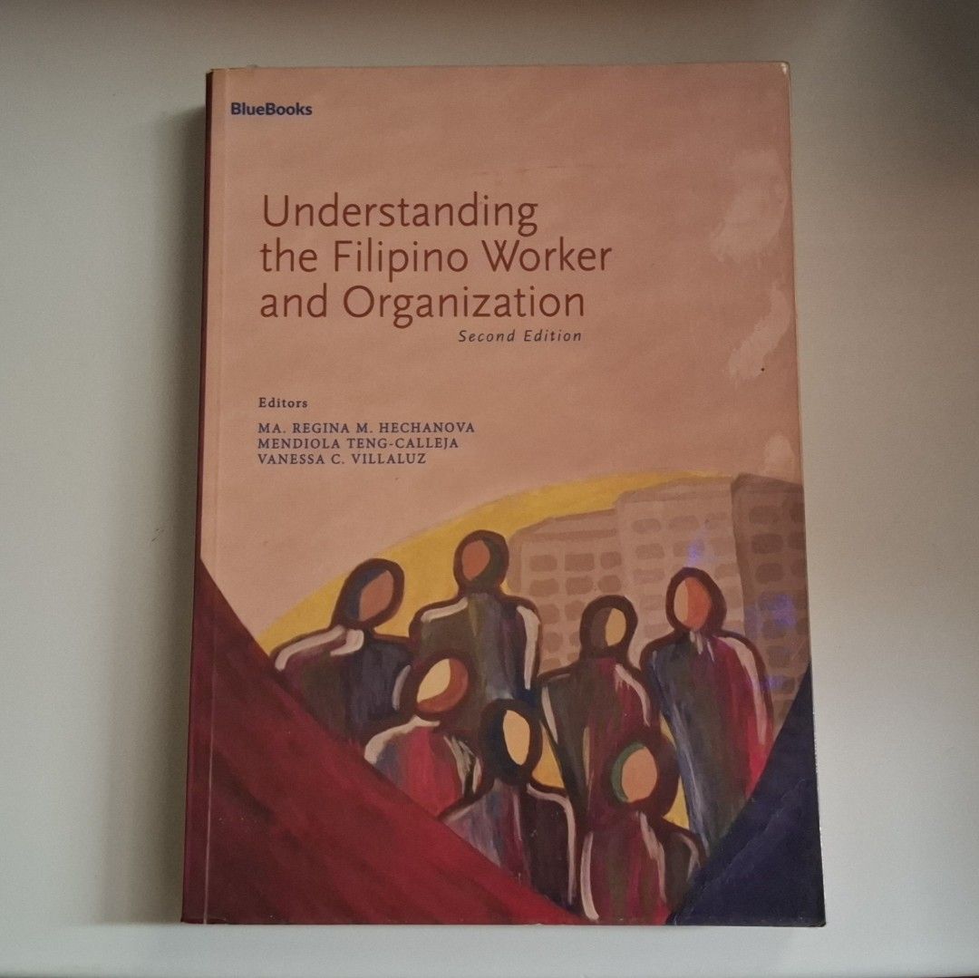Understanding the Filipino Worker and Orgaization (2nd Edition) (Category: Textbooks) located in Manila. Submitted by grdvoir (Listing ID 1471290206, Image 1). Description: Delivery via LBC, J&T, or Lalamove Payment via GCash.