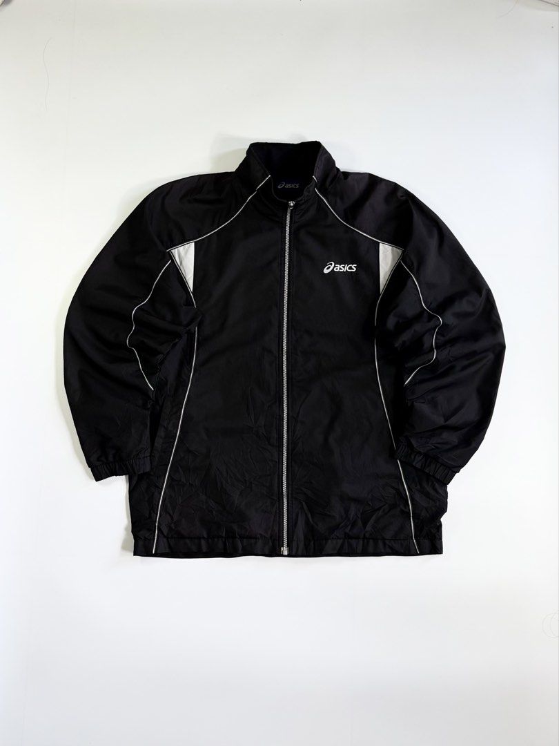 vintage asics windbreaker jacket (Category: Activewear) located in Manila. Submitted by styleandfly191238 (Listing ID 1471160274, Image 1). Description: length-28 width-24 issue none conditions like new color rate 10/10 flawless better in personal fav piece unli vc and vouch for your assurance chck free!.