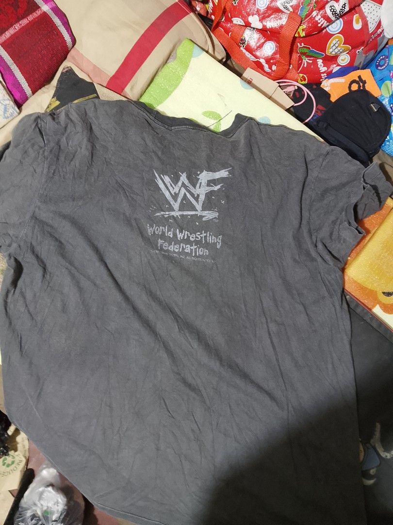 Vintage wwf dated 1999 (Category: Tshirts & Polo Shirts ) located in Surigao. Submitted by thrifttofinds (Listing ID 1471148865, Image 3). Description: for sale pansabay ship today world wrestling federation no issue single stitch all the way.