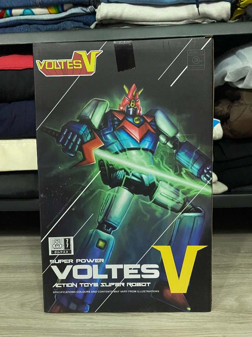 Voltes V (Category: Action & Battle Toys) located in Manila. Submitted by lekanek (Listing ID 1471252442, Image 2). Description: sale !!! Voltes V 1200 pesos only not opened pm me if you interested 📩.