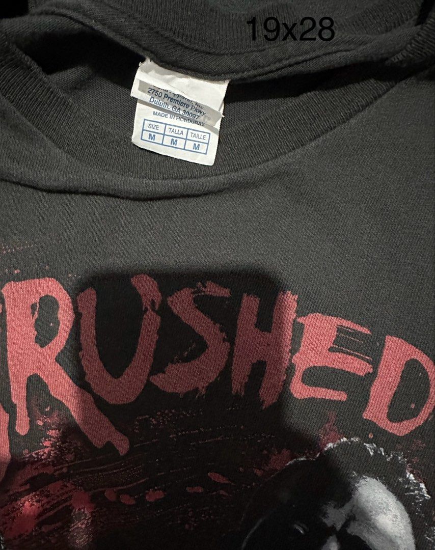 Walking Dead The Crushed It (Category: Tshirts & Polo Shirts ) located in Manila. Submitted by got_loots (Listing ID 1471148924, Image 2). Description: WTS❗️❗️❗️ Walking Dead The Crushed It In Good Condition Medium on Delta Tag Dimes:19.5x28 ₱600 Only .