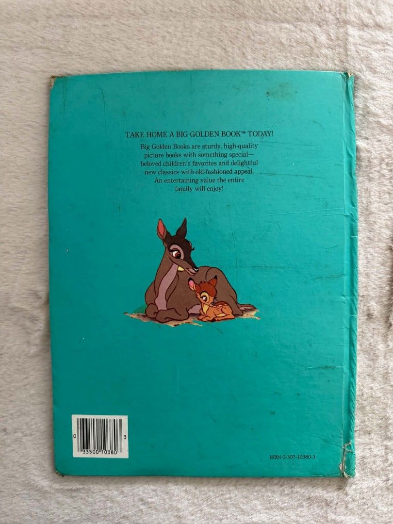 Walt Disney's Classic " Bambi" (Category: Children's Books) located in Santiago. Submitted by bookworm_club (Listing ID 1471136412, Image 2). Description: 📚no cancellation, return or exchange. 📚secondhand books. some books are in good condition while some has minimal flaws (foxing, creases, dog-eared pages, etc.) 📚reasonable haggling is allowed. 💰MOP: For same day pickup - CASH & BANK TRANSFER For shipping or scheduled pickup - BANK TRANSFER 