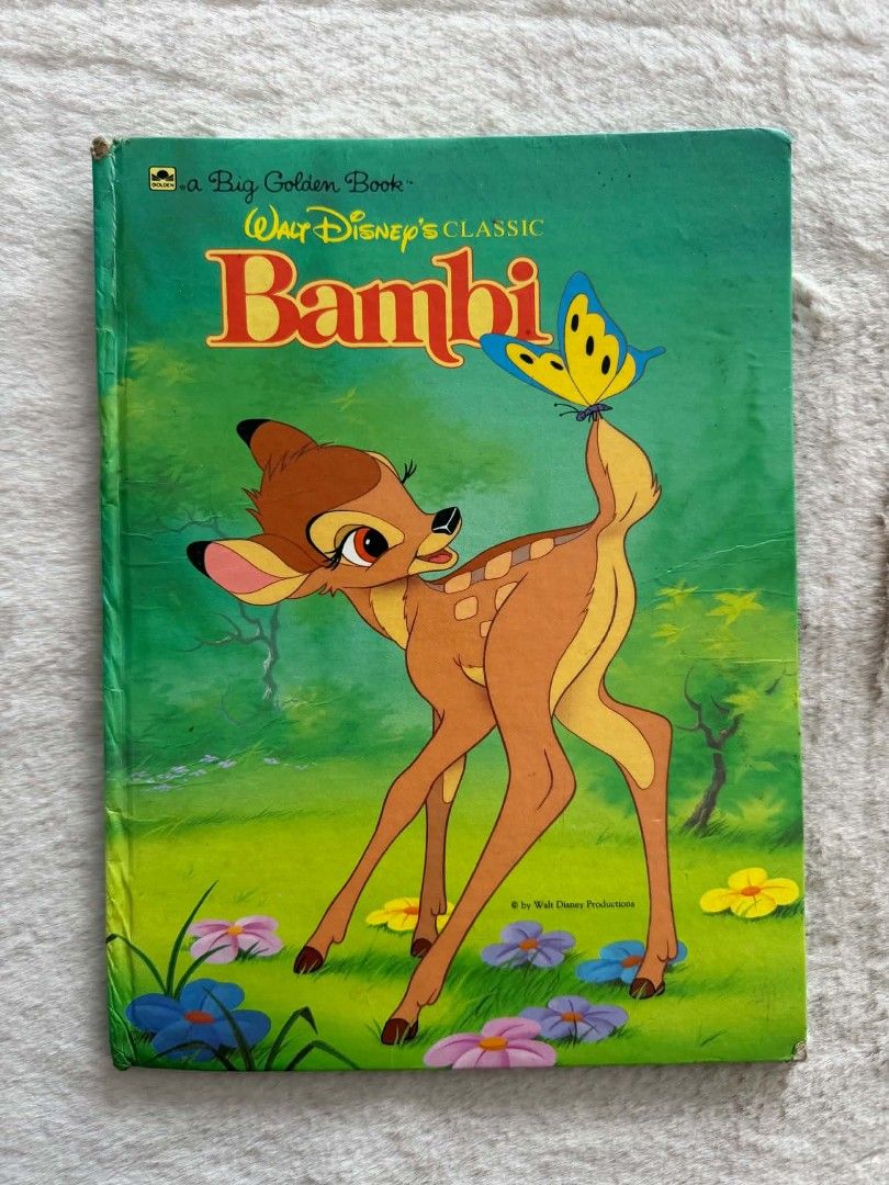 Walt Disney's Classic " Bambi" (Category: Children's Books) located in Santiago. Submitted by bookworm_club (Listing ID 1471136412, Image 1). Description: 📚no cancellation, return or exchange. 📚secondhand books. some books are in good condition while some has minimal flaws (foxing, creases, dog-eared pages, etc.) 📚reasonable haggling is allowed. 💰MOP: For same day pickup - CASH & BANK TRANSFER For shipping or scheduled pickup - BANK TRANSFER 