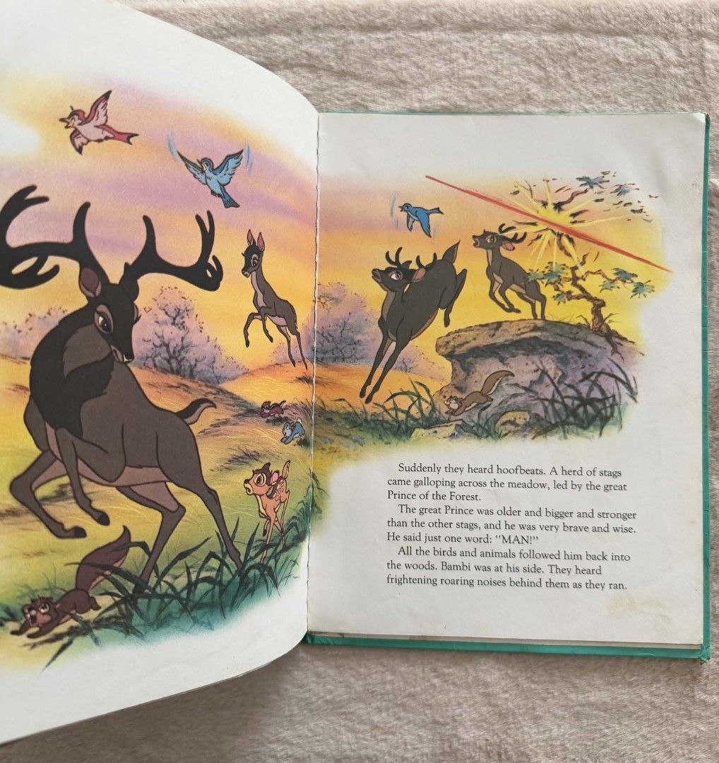 Walt Disney's Classic " Bambi" (Category: Children's Books) located in Santiago. Submitted by bookworm_club (Listing ID 1471136412, Image 3). Description: 📚no cancellation, return or exchange. 📚secondhand books. some books are in good condition while some has minimal flaws (foxing, creases, dog-eared pages, etc.) 📚reasonable haggling is allowed. 💰MOP: For same day pickup - CASH & BANK TRANSFER For shipping or scheduled pickup - BANK TRANSFER 