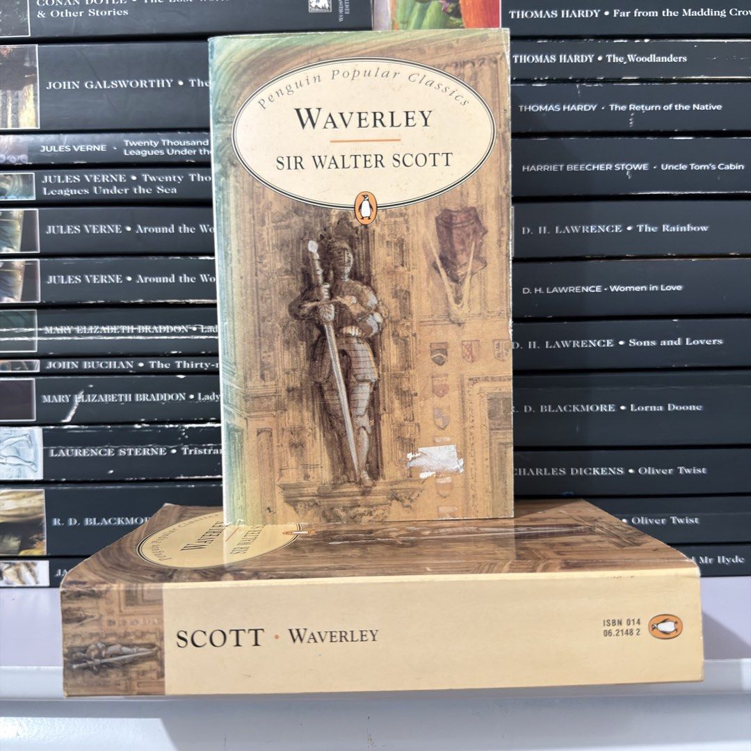 Waverley by Sir Walter Scott Penguin Popular Classics (Category: Storybooks) located in Lingayen. Submitted by readwjane (Listing ID 1471135887, Image 1). Description: - Title: Waverley - Author: Sir Walter Scott - Edition: Penguin Popular Classics - Format: Softcover with classic cover illustration - Condition: Clean pages inside - ISBN: 01406.21482 - Ideal for classic literature collectors.
