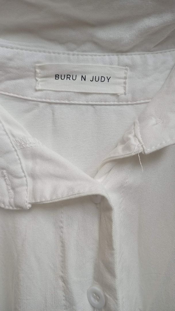 White cotton dress (Category: Dresses) located in Davao. Submitted by irisrazona16792 (Listing ID 1471156550, Image 3). Description: Wd side pocket Cotton Bust 38 Waist up 40 L 40 mall quality .
