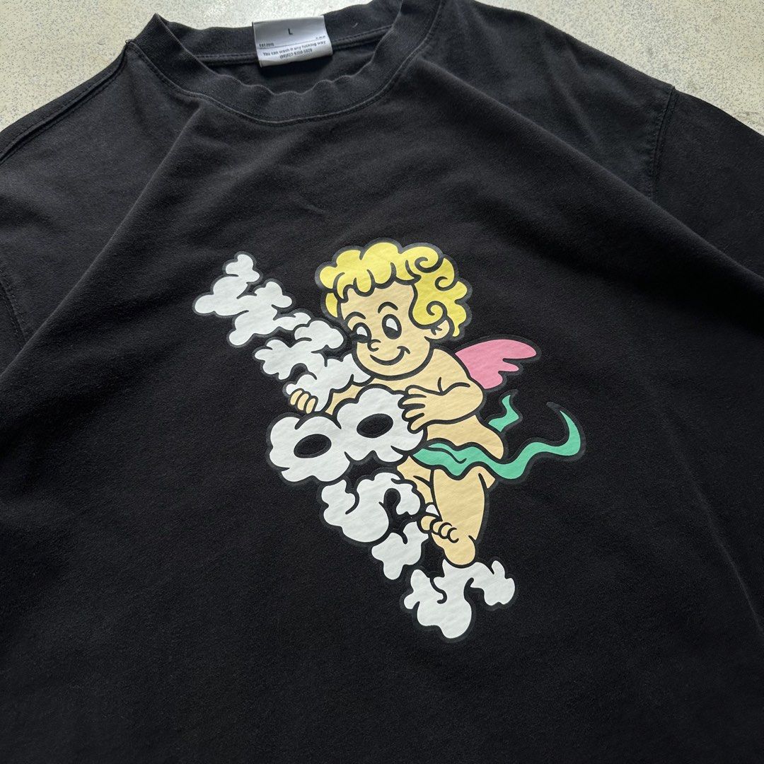 whoosis shirt (Category: Tshirts & Polo Shirts ) located in Manila. Submitted by kilthrift (Listing ID 1471191611, Image 2). Description: excellent condition no issues complete tags 10/10 color rate dimes 23x28.