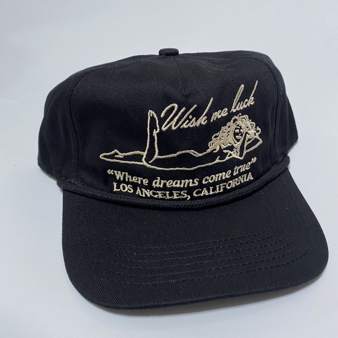 wish me luck los angeles cap (Category: Caps & Hats) located in Quezon City. Submitted by hatlocker (Listing ID 1471241546, Image 1). Description: ₱600.00 dm.