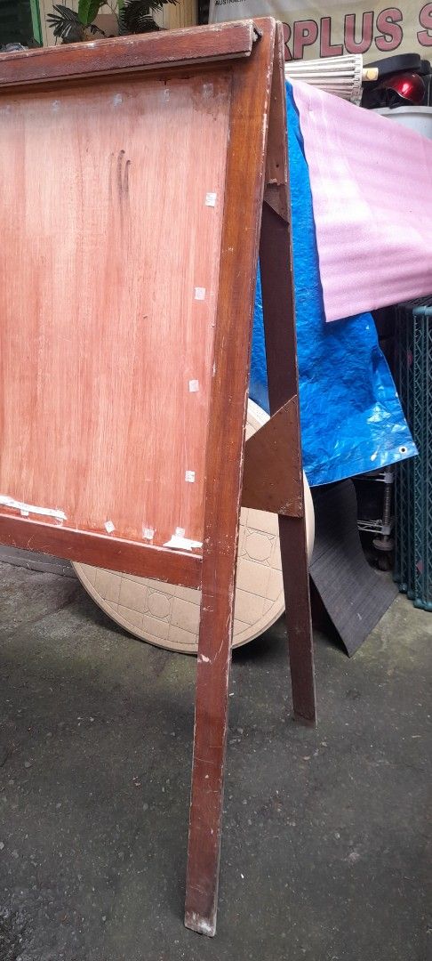 Wooden Framed signage (Category: Office Furniture & Fixtures) located in Valenzuela. Submitted by newbear.425b6e (Listing ID 1471153357, Image 2). Description: wooden signage surplus 2k only..